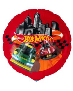 PALLONCINO MYLAR 18" HOT WHEELS