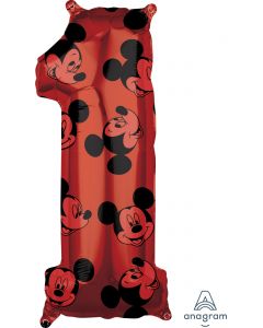 PALLONCINO MYLAR SUPERSHAPE N.1 TOPOLINO 66CM