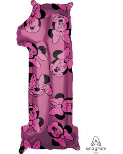 PALLONCINO MYLAR SUPERSHAPE N.1 MINNIE 86CM