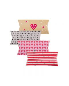 SCATOLE A CUSCINO CUORE 4ass. LV