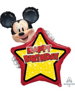 PALLONCINO MYLAR SUPERSHAPE TOPOLINO PERSONALIZZABILE