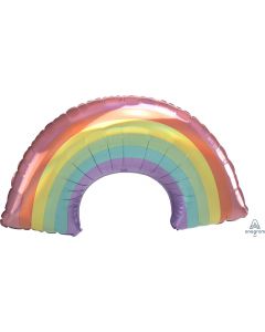 PALLONCINO MYLAR SUPERSHAPE ARCOBALENO OLOGRAFICO