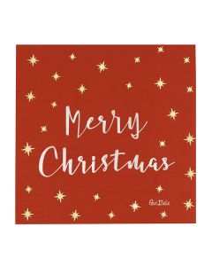 TOVAGLIOLI MERRY CHRISTMAS STARS 33X33cm