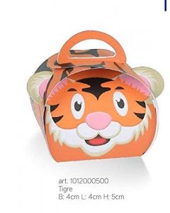 SCATOLINA TIGRE 4x4cm 20PZ