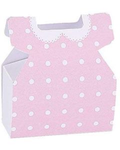 SCATOLINA VESTITNO BIMBA ROSA 6x2,3x7cm  20pz