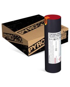 3 FONTANE ARGENTO 5MT - 60 SEC PYROGIOCHI