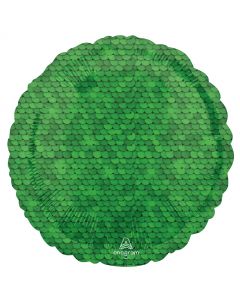 PALLONCINO MYLAR PAILLETTES VERDI