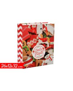 SHOPPER NATALIZIA 26X32X12CM  446316