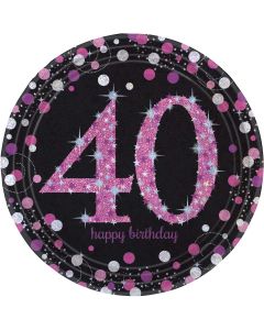 PIATTI PINK SPARKLING 40TH PZ.8