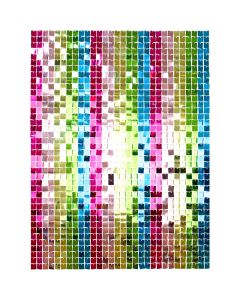 SHIMMER PANEL MULTICOLOR 30X30CM PZ.12