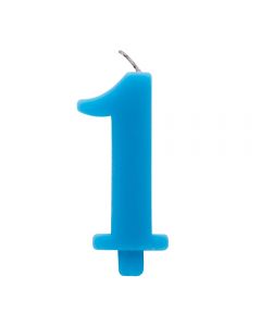 CANDELINA NUMERICA COLORATA N.1