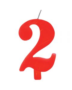 CANDELINA NUMERICA COLORATA N.2