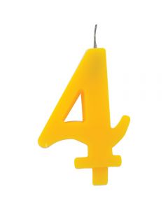 CANDELINA NUMERICA COLORATA N.4