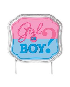 CAKE TOPPER BOY OR GIRL?