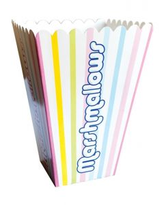 CONTENITORE MONOUSO IN CARTA PER MARSHMALLOWS PZ.6