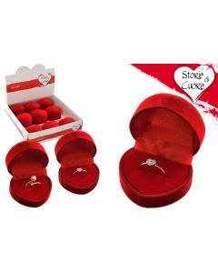 ANELLO IN SCATOLINA A FORMA DI CUORE LV