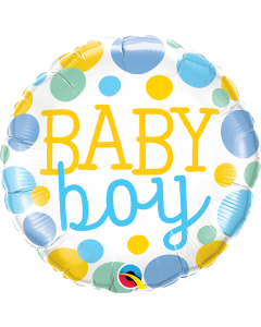 PALLONCINO MYLAR BABY BOY