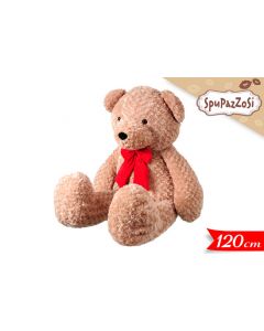 PELUCHE ORSO CON FIOCCO ROSSO 120CM LV