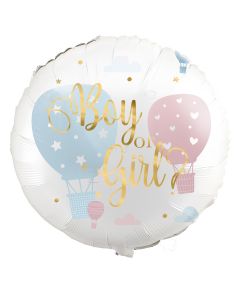 PALLONCINO MYLAR 18" BOY OR GIRL?