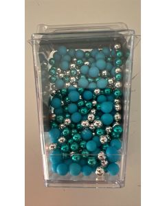 SPRINKLES MIX SFERICI AZZURRO E ARGENTO 500GR