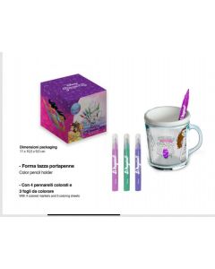 TAZZA PORTAPENNE PRINCIPESSE DISNEY