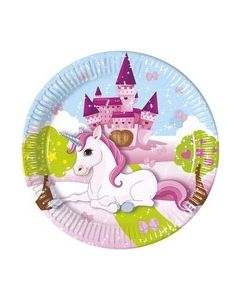 PIATTO UNICORNO PZ. 8