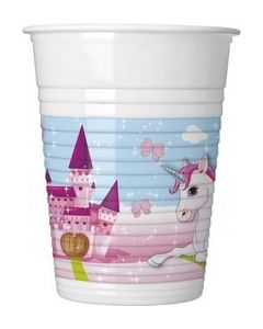 BICCHIERE UNICORNO PZ. 8