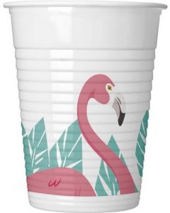 BICCHIERE FLAMINGO PARTY PZ.8