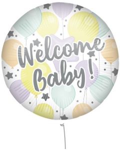 PALLONCINO MYLAR WELCOME BABY