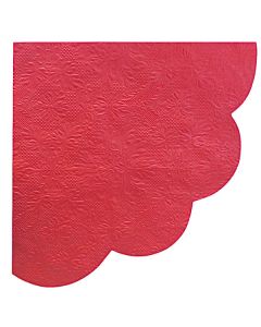 TOVAGLIOLI SMERLATO EMBOSSED ROSSO PZ.16