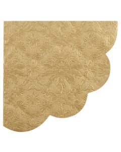 TOVAGLIOLI SMERLATO EMBOSSED ORO PZ.16