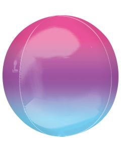 PALLONCINO MYLAR ORBZ SFUMATO VIOLA/BLU