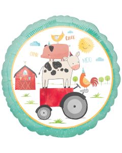 PALLONCINO MYLAR TEMA FATTORIA