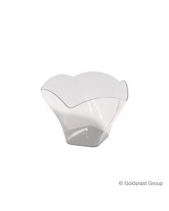 COPPETTA ROSE PS-TRASPARENTE 90CC PZ.25