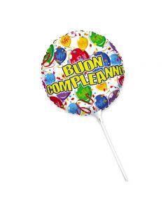 PALLONCINO MYLAR MINI SHAPE BUON COMPLEANNO BALLOONS