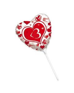 PALLONCINO MINI SHAPE SMS LOVE LV