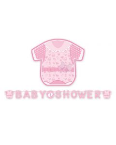 FESTONE SCRITTA MAXI BABY SHOWER GIRL PZ.1