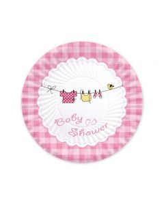 PIATTO P. BABY SHOWER GIRL PZ.10