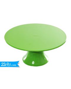 ALZATINA IN PLASTICA VERDE CHIARO 22CM