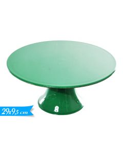 ALZATINA IN PLASTICA VERDE SCURO 29CM