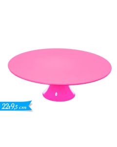 ALZATINA IN PLASTICA FUCSIA 22CM