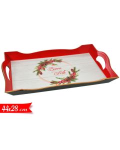 VASSOIO NATALIZIO 44X28CM  617728