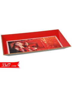 VASSOIO NATALIZIO RETTANGOLARE 617794