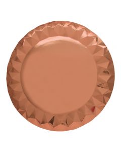 SOTTOPIATTI DIAMOND ROSA GOLD PZ.5