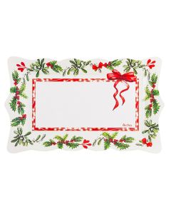 VASSOI HOLLY CHRISTMAS PZ. 4