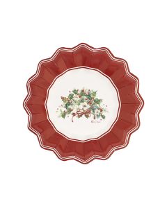 PIATTI FONDI LIBERTY CHRISTMAS TRADITION 24CM PZ.8