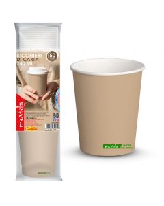 MOVIDA BICCHIERE BIO 250 TORTORA 50PZ