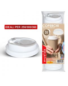 COPERCHI PER BICCHIERI 250 ml  50pz