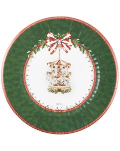 SOTTOPIATTI SANTA CAROUSEL 33CM PZ.6