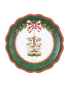 PIATTI NEW LIBERTY SANTA CAROUSEL 27CM PZ.8